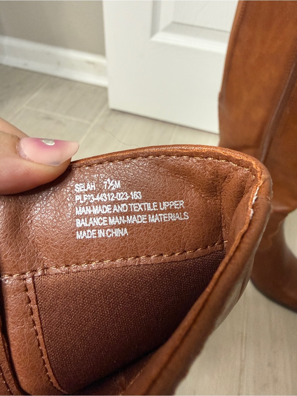 Frye & Co. Selah Stacked Heel Cowboy Boot in cognac - Picture 3 of 6